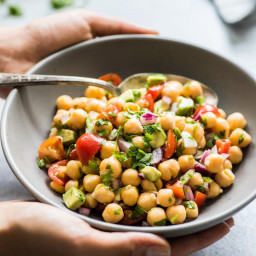 Mexican Chickpea Salad