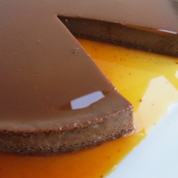 Mexican Chocolate Flan