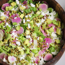 Mexican Chopped Salad with Green Goddess Dressing