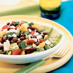 Mexican Chopped Salad With Honey-Lime Dressing