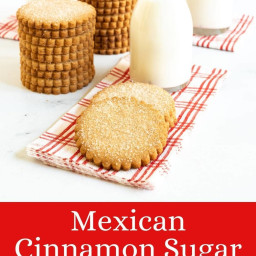 Mexican Cinnamon Sugar Shortbread