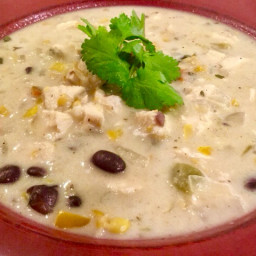 Mexican Corn Chicken Soup