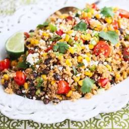 Mexican Corn Quinoa Salad Recipe