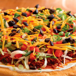 Mexican Fiesta Salad Pizza
