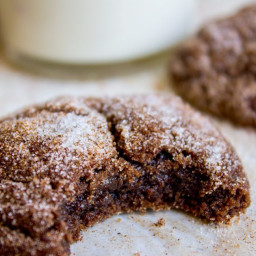 Mexican Hot Chocolate Cookies (Chocolate Snickerdoodles)