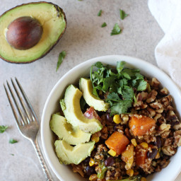 Mexican Nourish Bowls with Lime Dressing