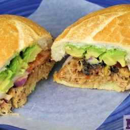 Mexican Pulled Pork torta