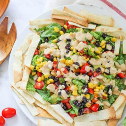 Mexican Salad with Chipotle Dressing