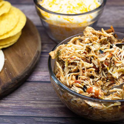 Mexican Shredded Chicken in the Ninja Foodi or Pressure Cooker!