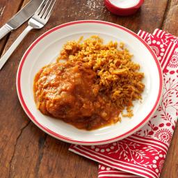 Mexican Smothered Chicken Thighs