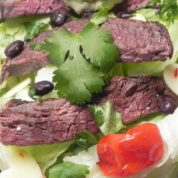 Mexican Steak and Veggie Salad Recipe