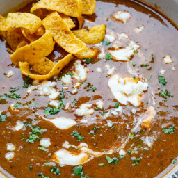 Mexican Style Black Bean Soup