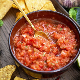 Mexican tomato salsa