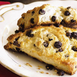 Meyer Lemon and Dried Blueberry Scones