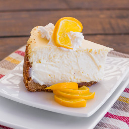 Meyer Lemon Cheesecake