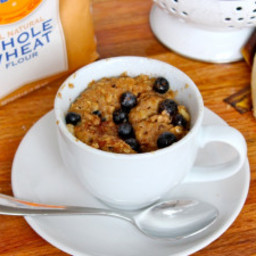 Microwave Blueberry Banana Muffin in a Mug