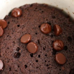 Microwave Chocolate Mug Cake Recipe