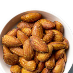Microwave Curried Almonds