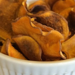 Microwave Sweet Potato Chips Recipe