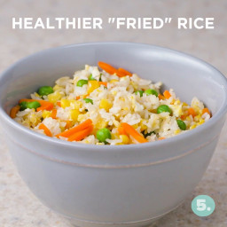 Microwaved “fried” Rice