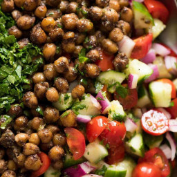 Middle Eastern Spiced Chickpea Salad