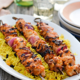 Middle Eastern-Style Grilled Chicken Kabobs