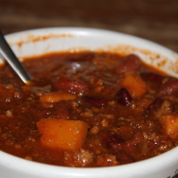 Mike's Beer & Bourbon Chili