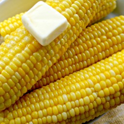 Milk Boiled Corn on the Cob