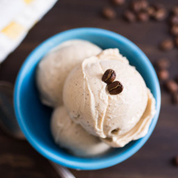Milky and Mild Coffee Ice Cream Recipe
