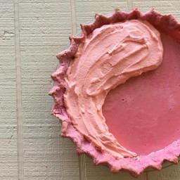   Millennial Pink Lemonade Pie