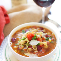 Minestrone Soup For One