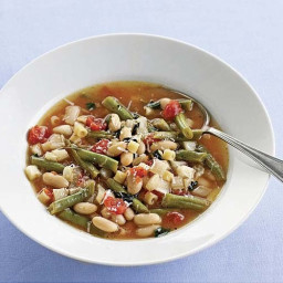 Minestrone with Green Beans and Fennel
