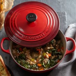 Minestrone with Sausage and Kale