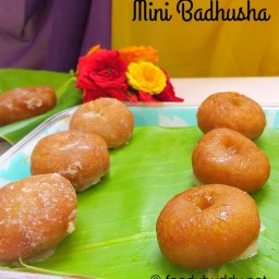 Mini Badhusha Recipe / Diwali Sweet Recipe