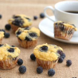 Mini Blueberry Muffins (nut-free, gluten-free)