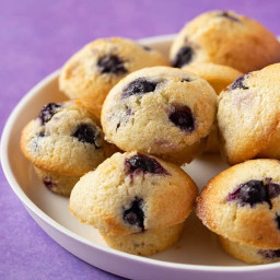 Mini Blueberry Muffins (Perfect For The Lunchbox)
