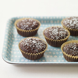 Mini brownie cupcakes