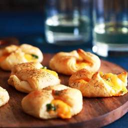 Mini Cheese and Onion Pastries