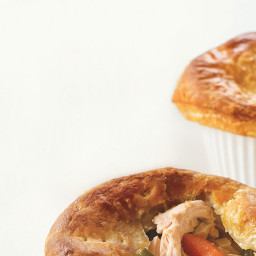 Mini Chicken Pot Pies with Bacon and Marjoram