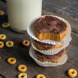 Mini Chocolate-Peanut Butter Cheerios™ Bites