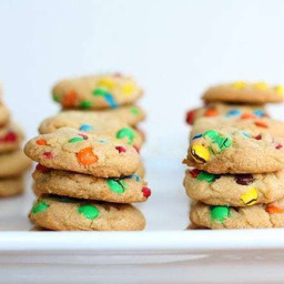 Mini Cookie Snack Packs : Mini M and M Cookies Recipe!