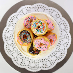 Mini Donut Cake Recipe