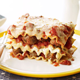 Mini Meatball Lasagna