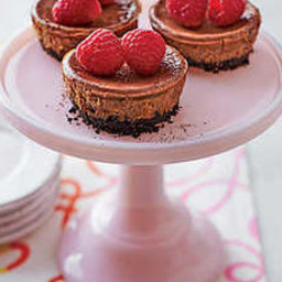 Mini Mexican Chocolate Cheesecakes