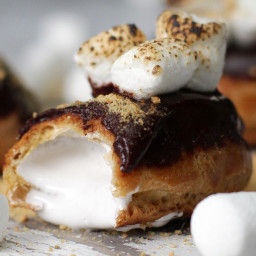 Mini S’mores Eclair Recipe by Tasty