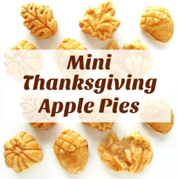 Mini Thanksgiving Apple Pies