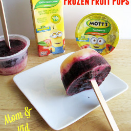 Minions Frozen Fruit Pops