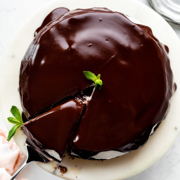 Mint Chocolate Cookie Cake