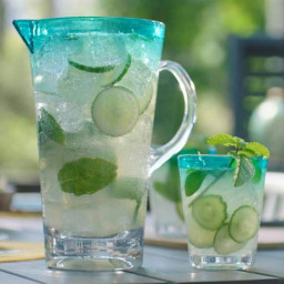 Mint, Lime and Cucumber Sparkling Pitcher 
