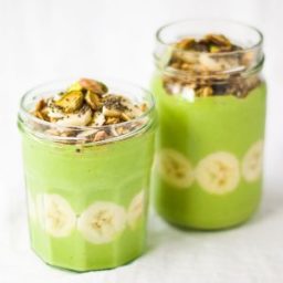 Mint, Lime and Ginger Tropical Smoothie